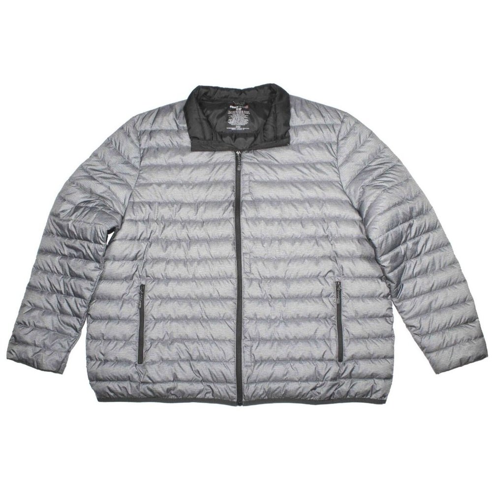 Swiss Tech Performance‎ Gear Gray/Silver Puffer Jacket Mens Size 3XL 54-56